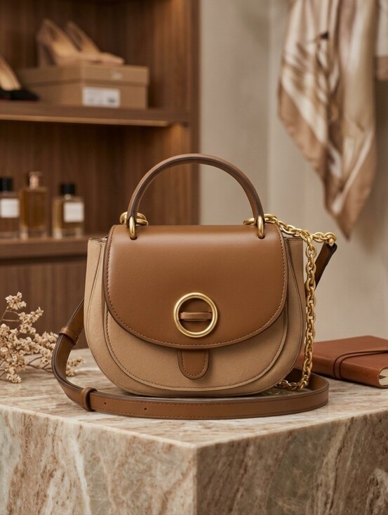 Michael Kors Handbags - Michael Kors Isadore Medium Top Handle Messenger | Leather | Crossbody
